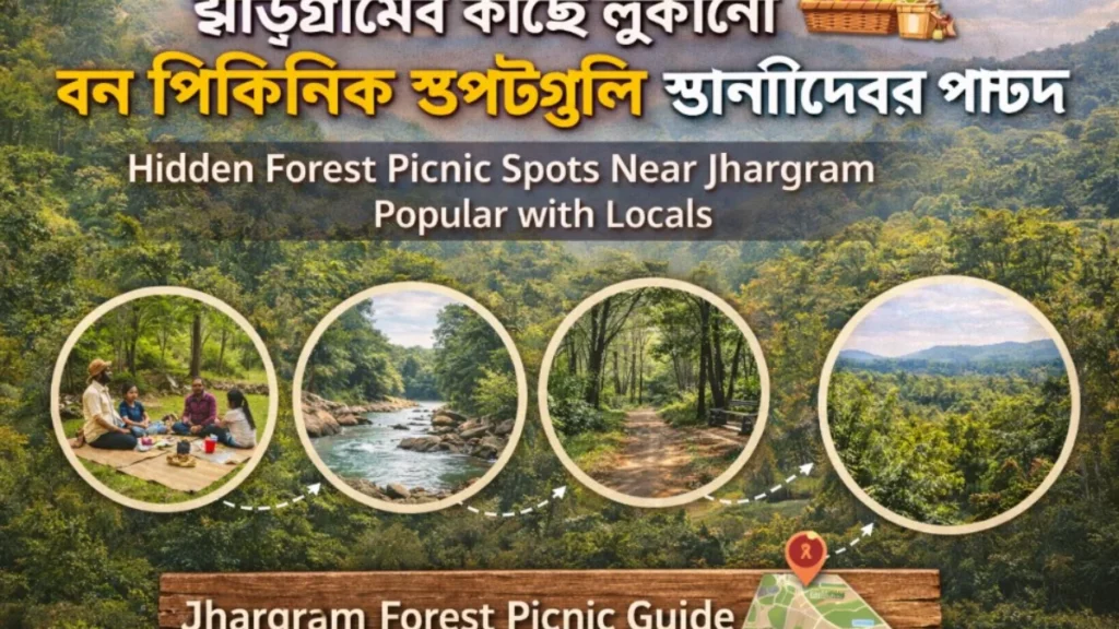 ঝাড়গ্রামের কাছে লুকানো বন পিকনিক স্পটগুলি স্থানীয়দের পছন্দ