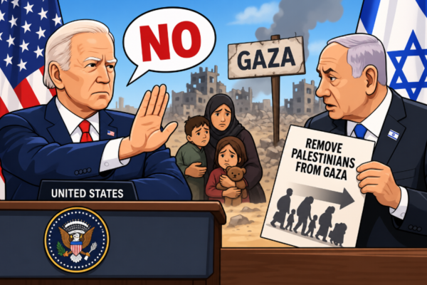 US rejects Israeli suggestions of removing Palestinians from Gaza