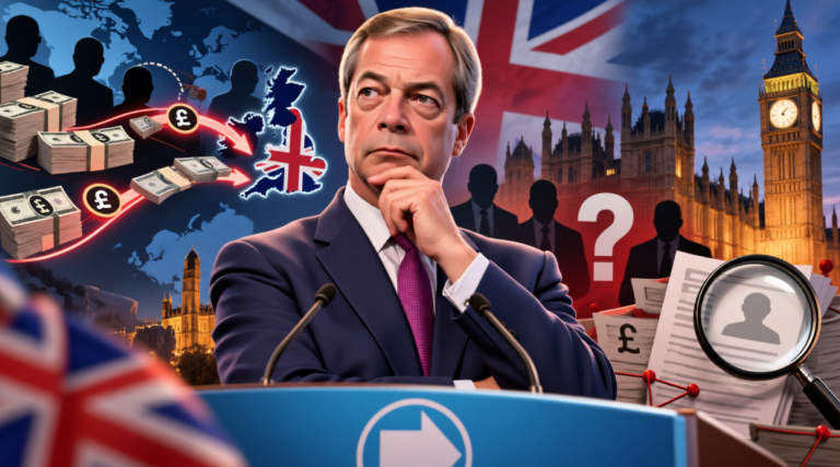 なぜファラージュの改革党はイギリスの「外国資金規制違反」で疑われているのか?政治資金疑惑を徹底解説